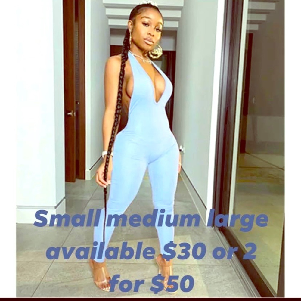 Sexy backless Jumpsuit